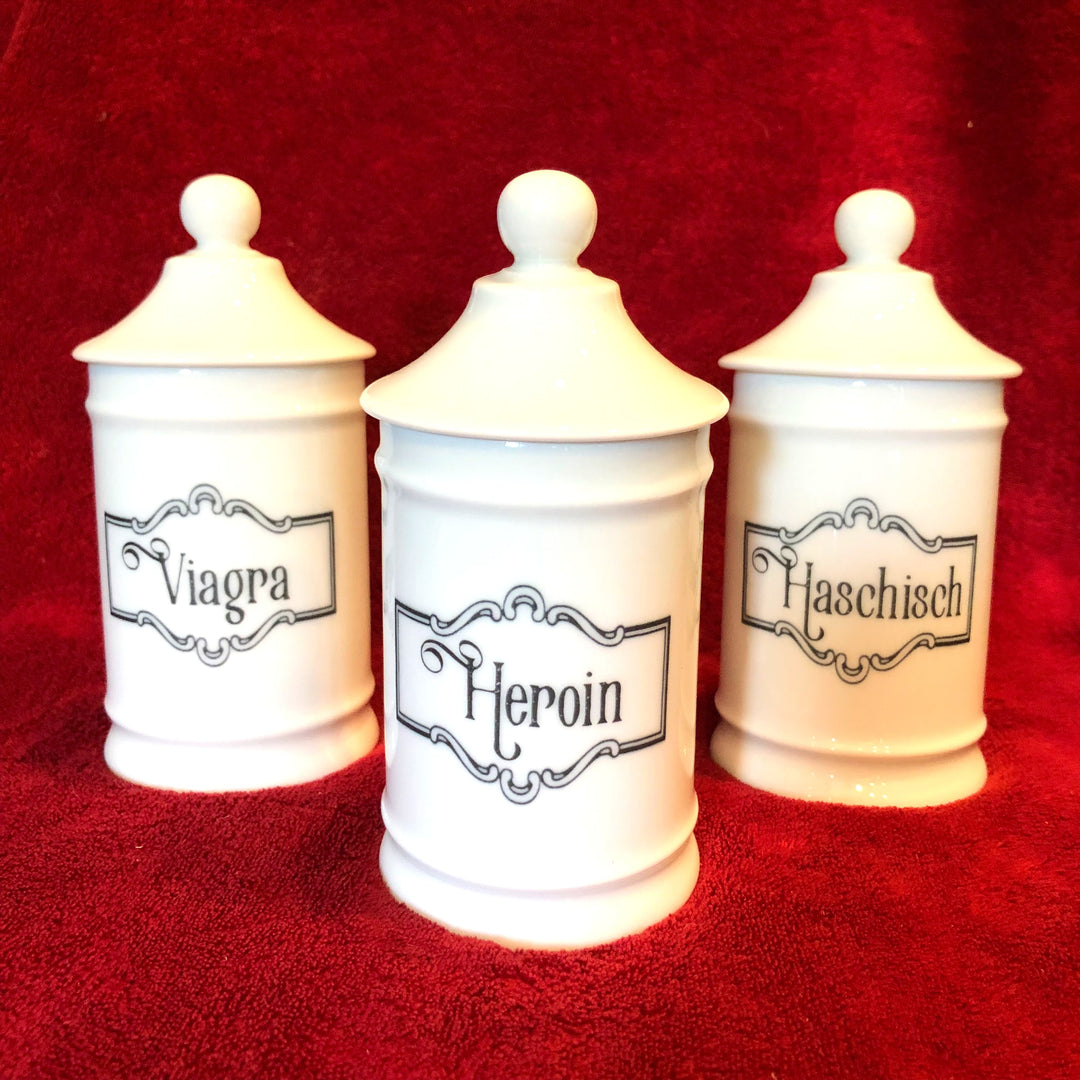 Apothecary jars