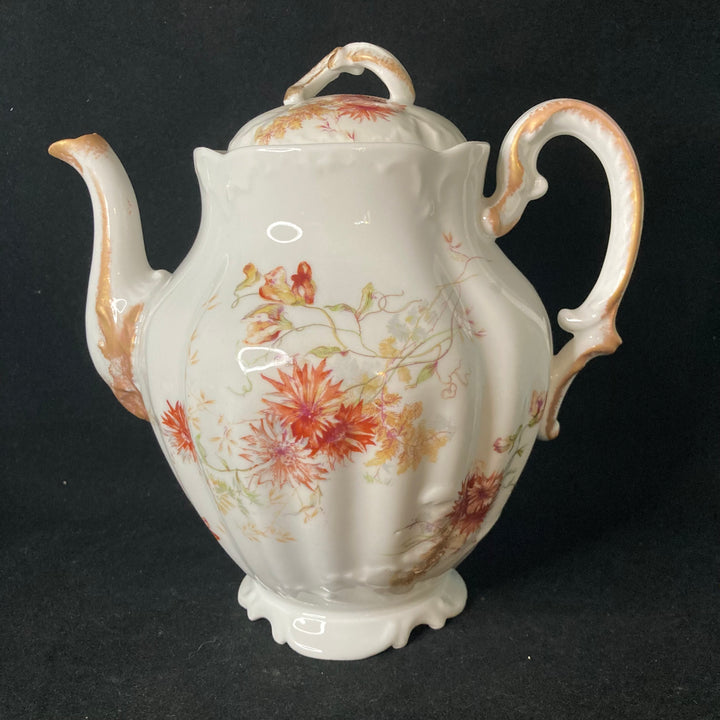 Service à thé "Va te faire foutre", Porcelaine vintage française upcyclée unique, cadeau drôle et insolent