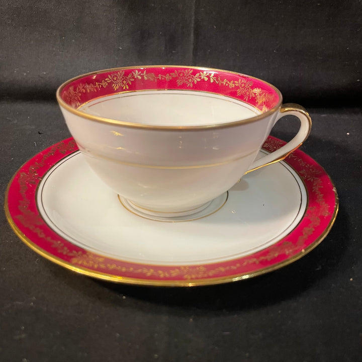 Service à thé Poison, porcelaine vintage française unique recyclée, cadeau drôle et insolent