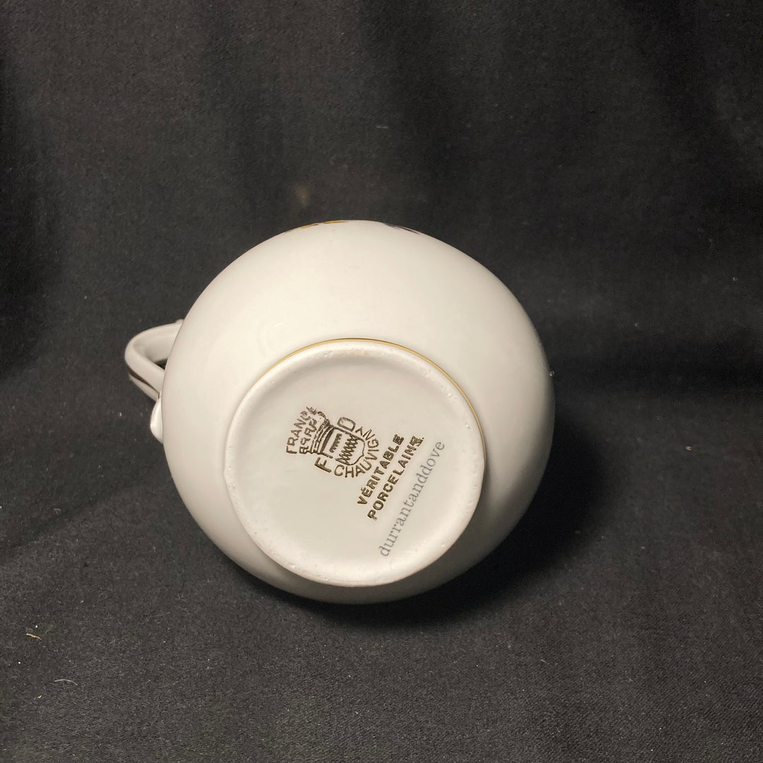 Funny French Bud Vase, Dead inside, Rude Tableware,Vintage porcelain gift
