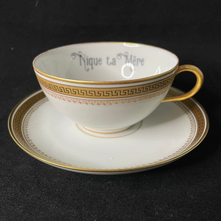 Tasse à Expresso Amusante, Cul rigolo, Vintage Impertinent Unique Recyclé Cadeau lgbtq insultant