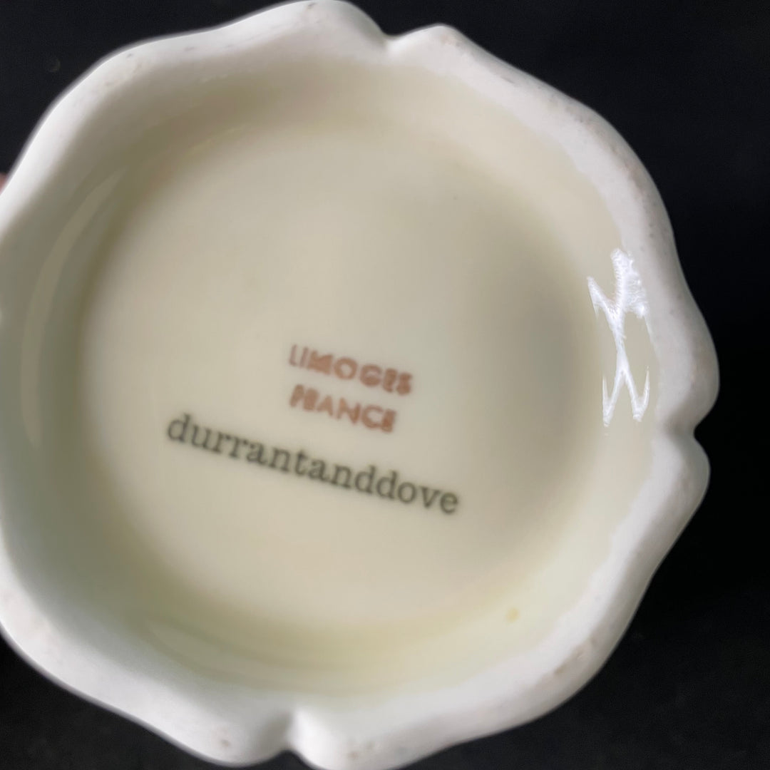 Servir la Chatte, drôle pichet en porcelaine vintage recyclé Durrant Dove