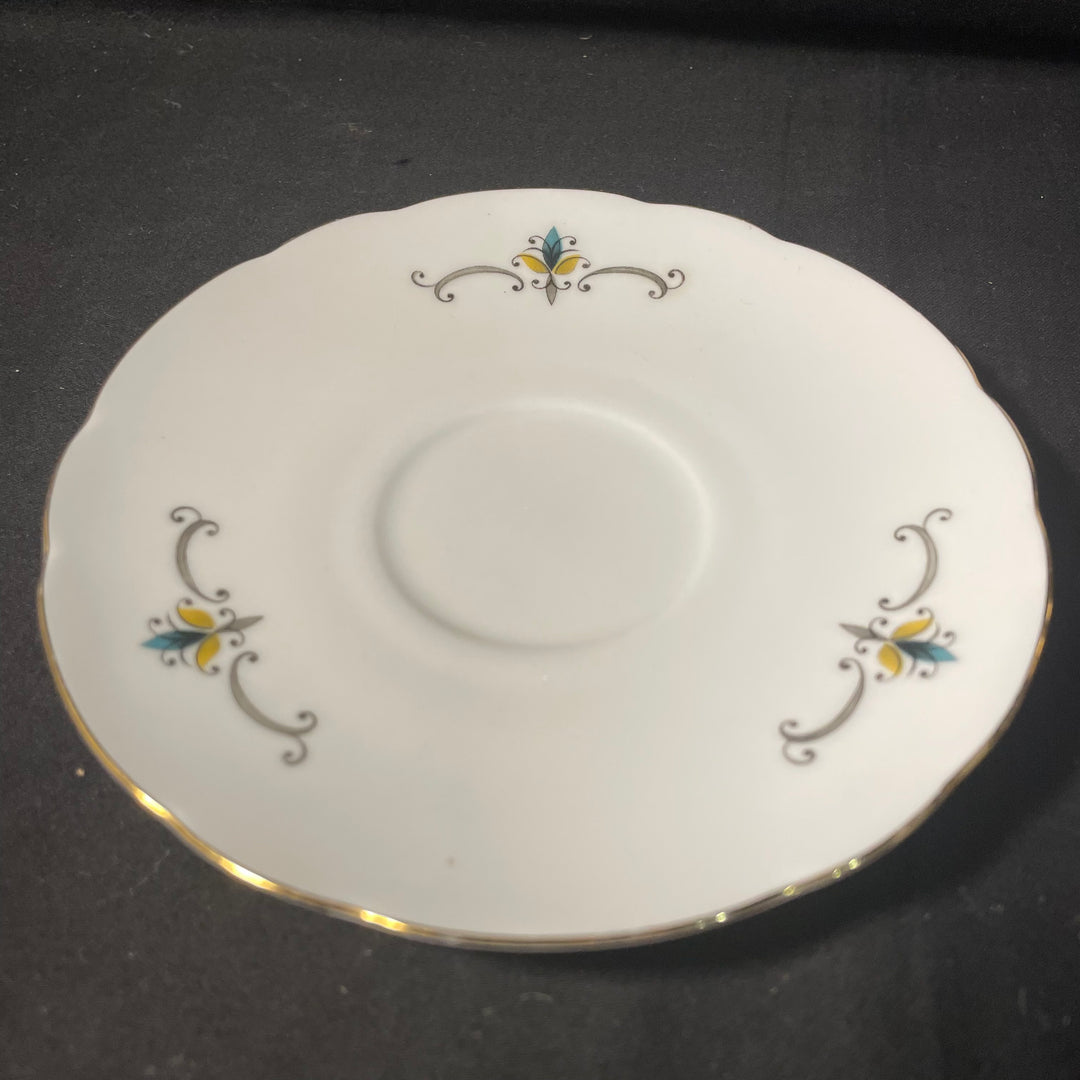 "Pisse froide" Funny vintage espresso cup &amp; saucer, upcycled French porcelaine, unique gift