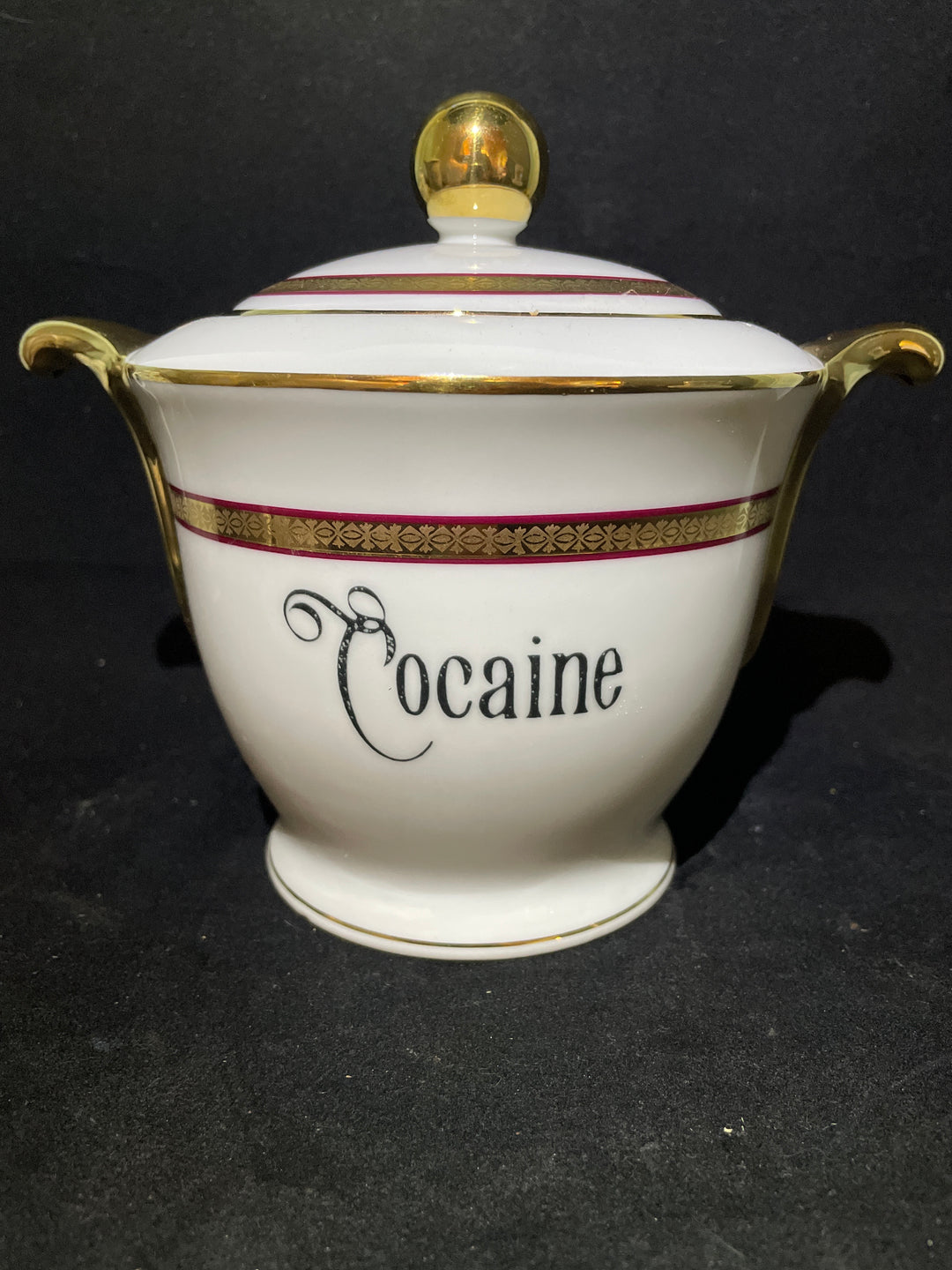 Sucrier, Valium, Cachette vintage unique et amusante, Cadeau grossier d&