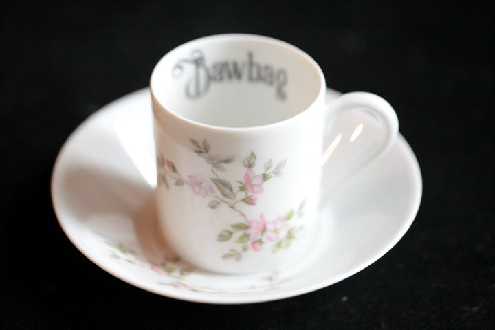 Funny Espresso Cup,Bawbag, Scottish Vintage Rude Unique Gift,Birthday hen party
