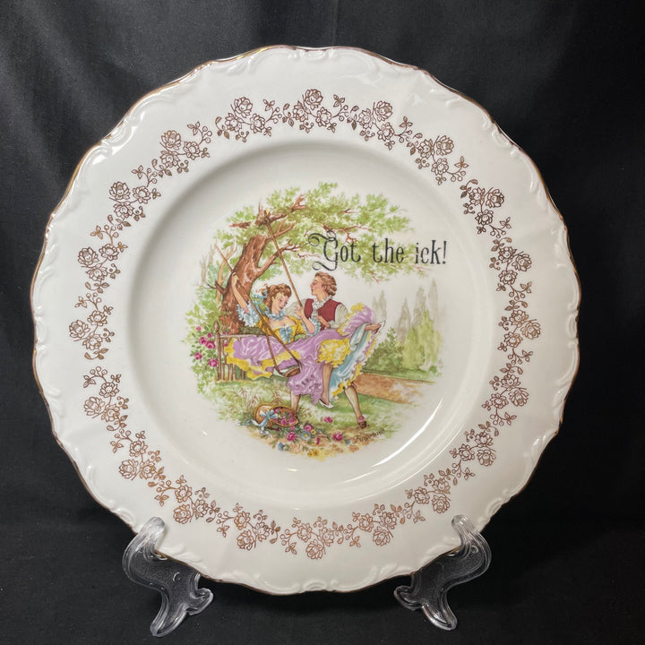 Got the ick!, Unique Wall Art,Kitsch, vintage french gift