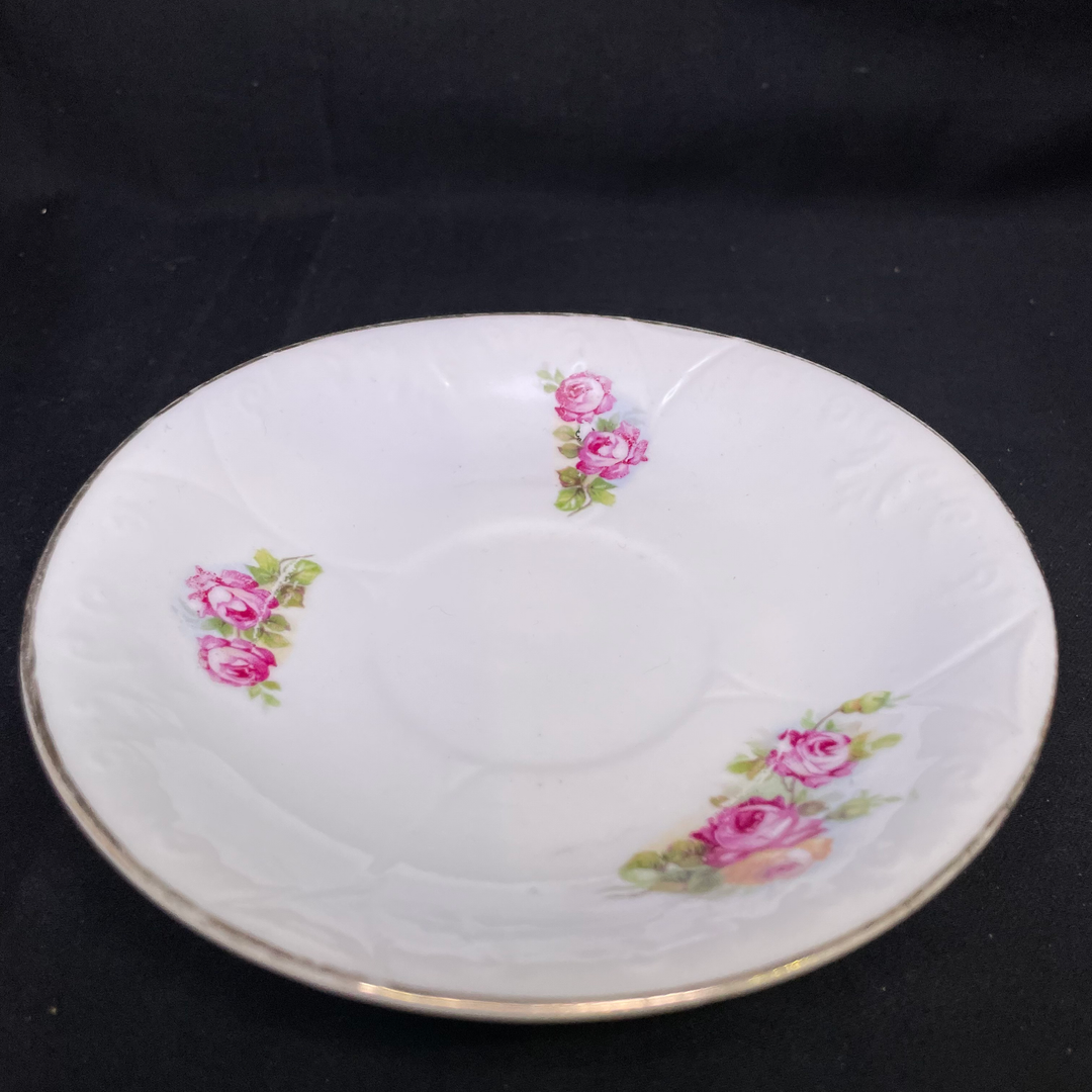 Bellend, funny, vintage upcycled French porcelain cup and saucer gift