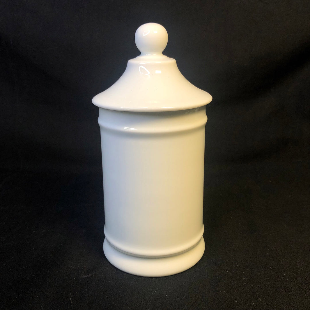 Viagra, vintage apothecary pharmacy jar, funny upcycled Limoges p