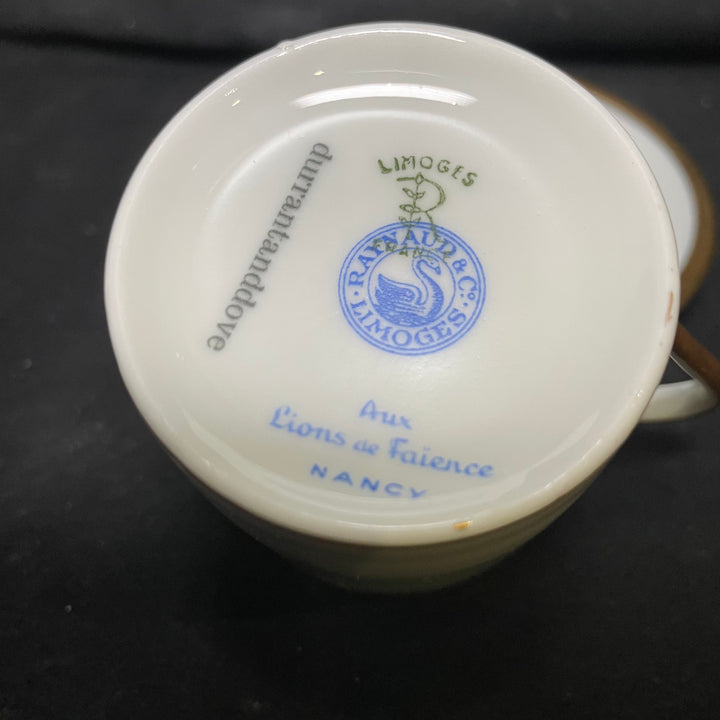 Tasse à expresso « Salut Grosse Pute », vulgaire, amusante, upcyclée, vintage, cadeau français unique