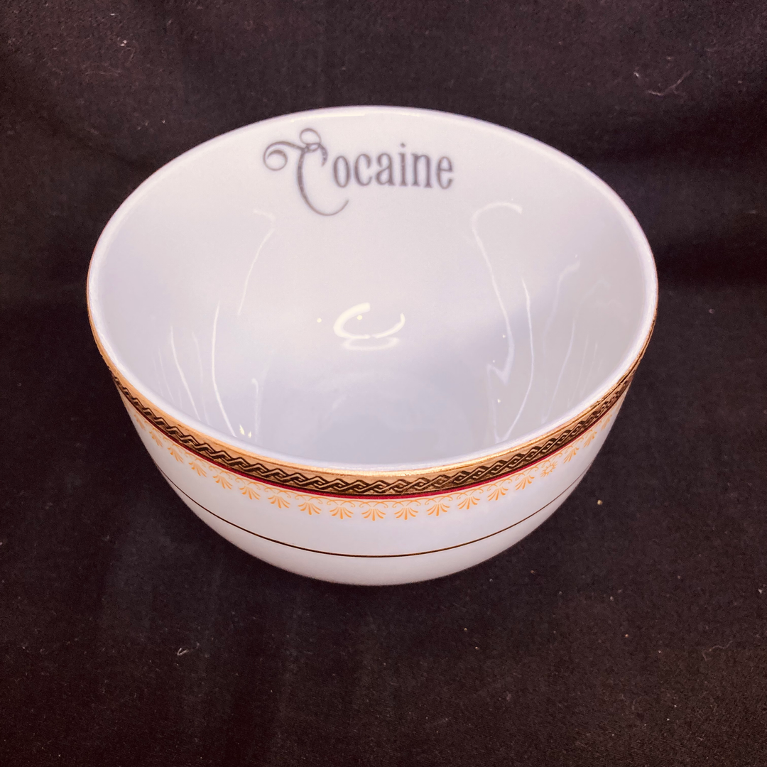 Cocaine bowl, Funny, hilarious, joke, unique wedding housewarming gift