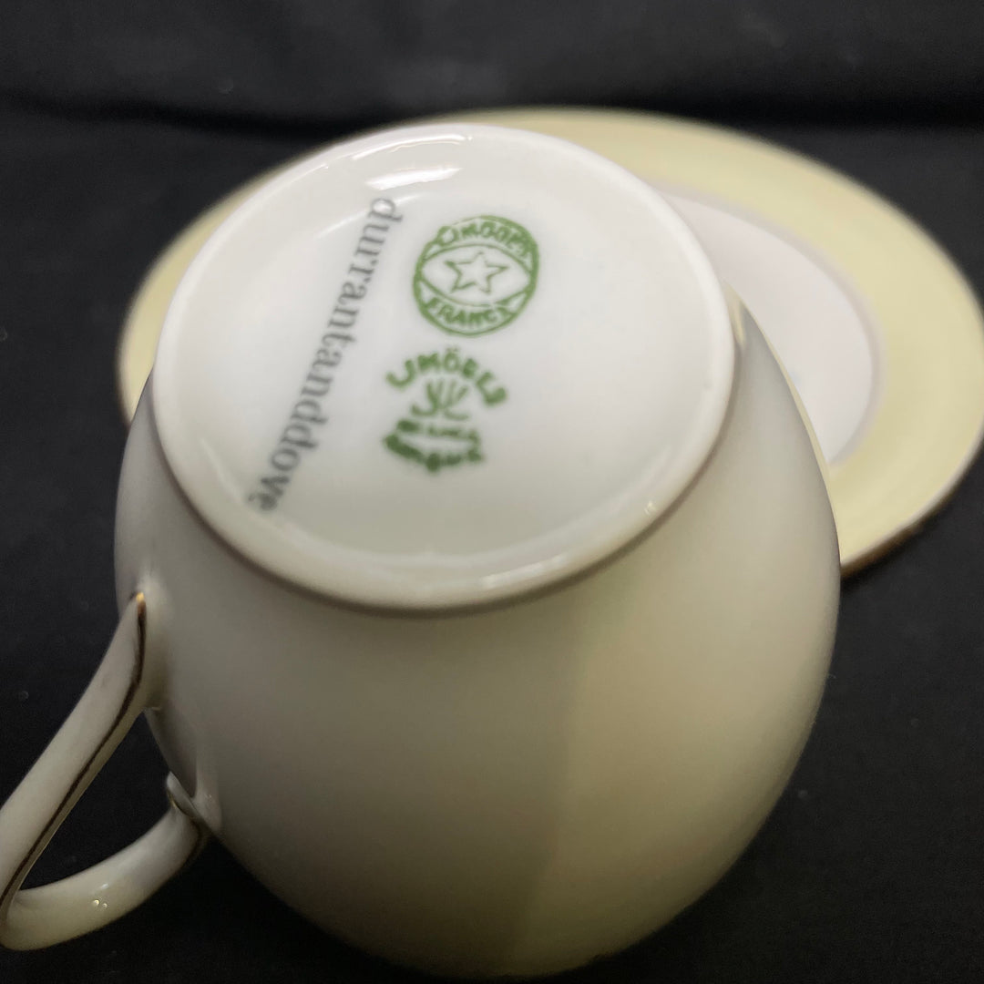 Eau de pute, espresso cup, vintage upcycled French porcelain gift