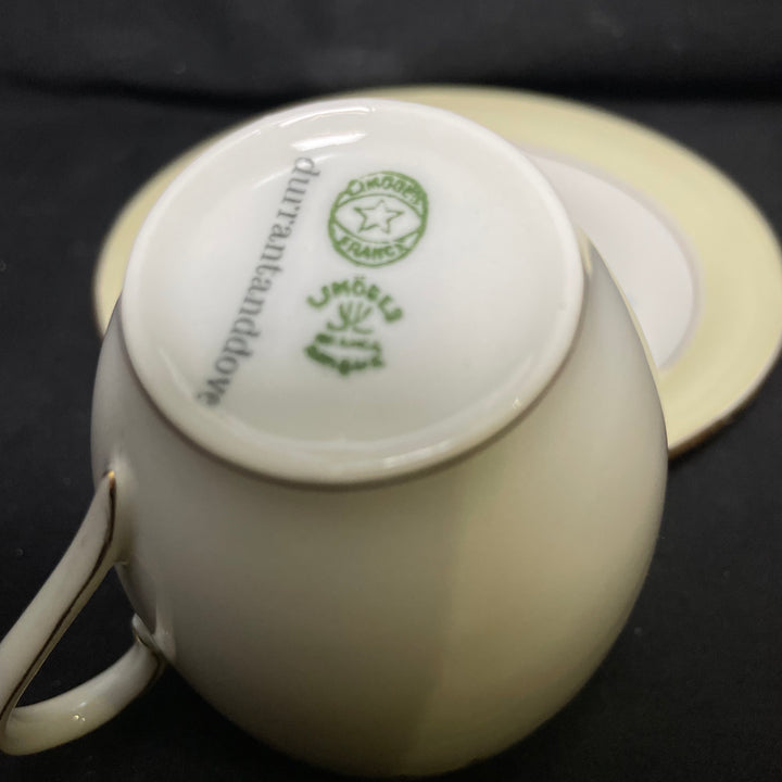 Eau de pute, espresso cup, vintage upcycled French porcelain gift
