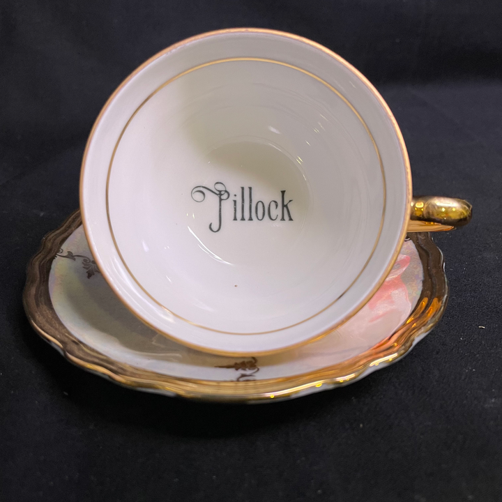 Pillock, vulgar funny upcycled vintage unique French porcelain gift