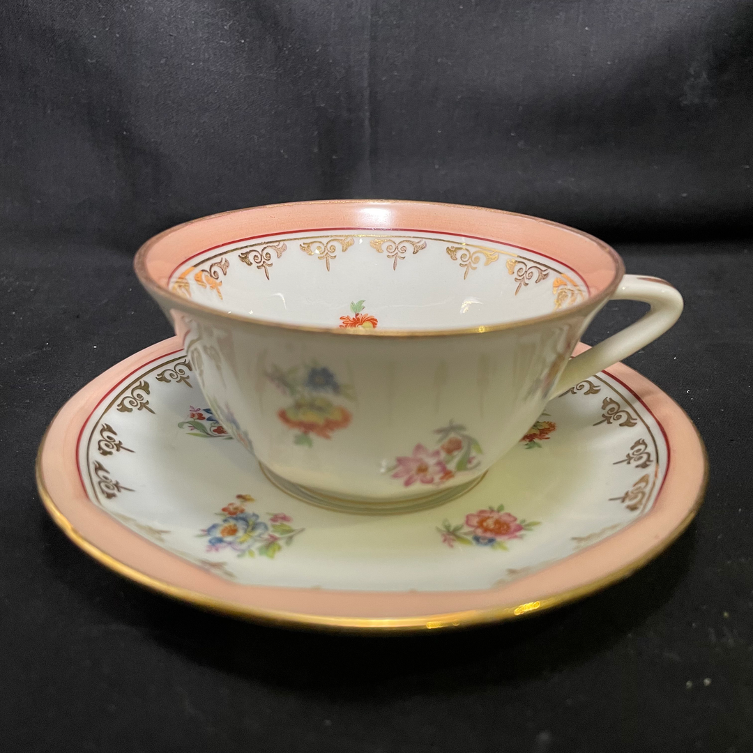 Eau de pute coffee set, Funny Unique Upcycled vintage French porcelaine gift