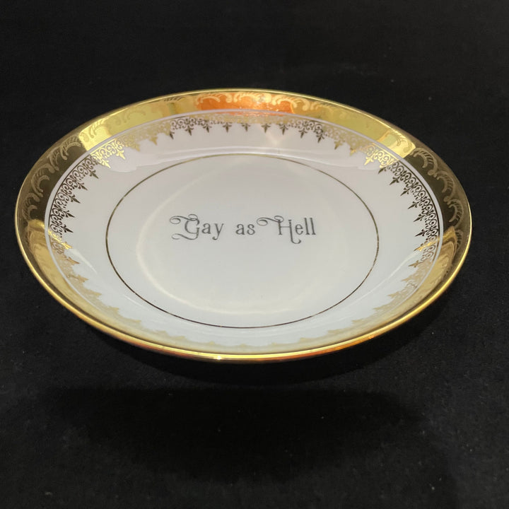 Gay as Hell tray, Funny, hilarious, joke, unique wedding housewarming gift