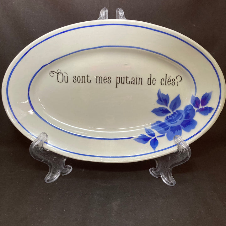 Plateau à clés amusant, Où sont mes putains de clés ? Cadeau unique pour une pendaison de crémaillère