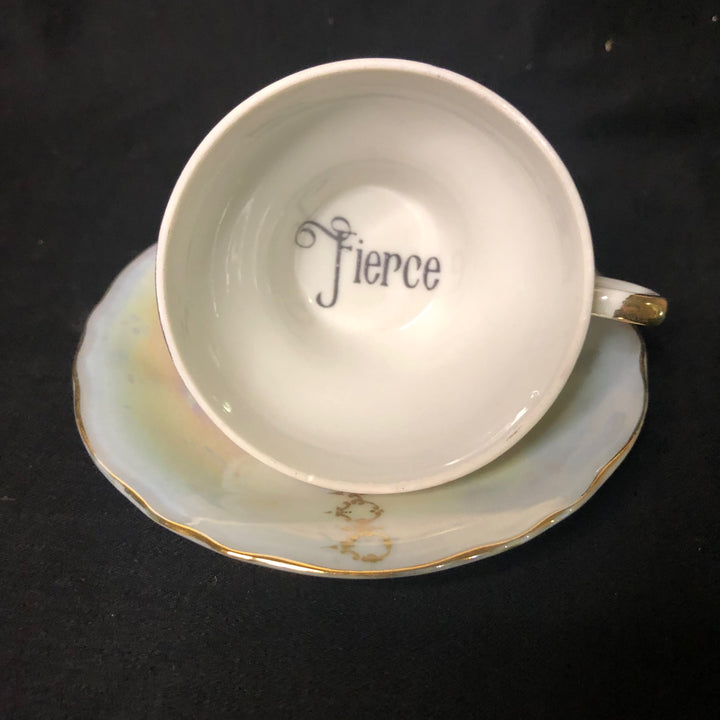 Tasse à expresso amusante, féroce, insulte recyclée unique, anniversaire, cadeau unique LGBTQ