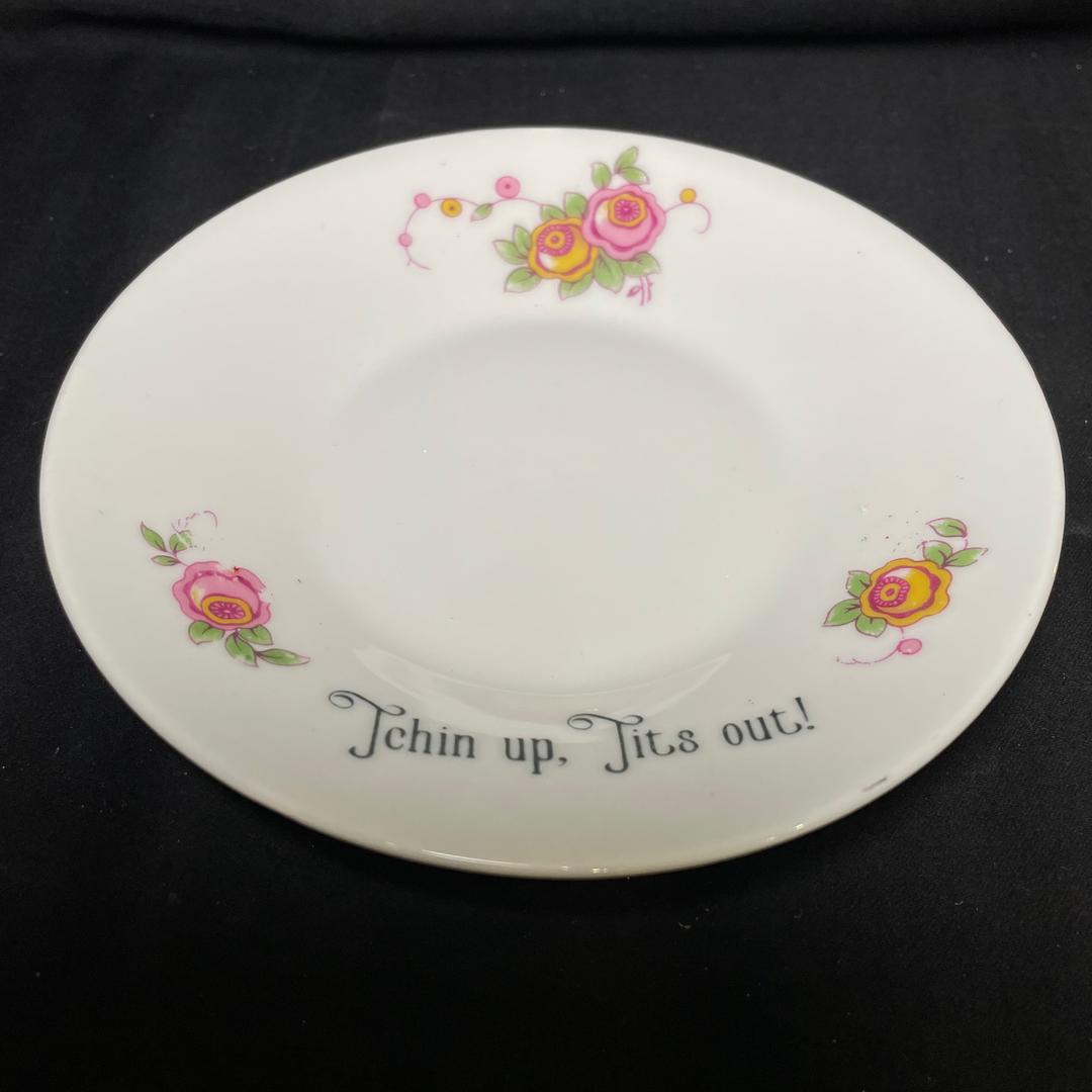 Chandelier, Tchin Tchin, Tétons dehors ! Porcelaine Chinoise Amusante, Vintage, Insultant, Vulgaire
