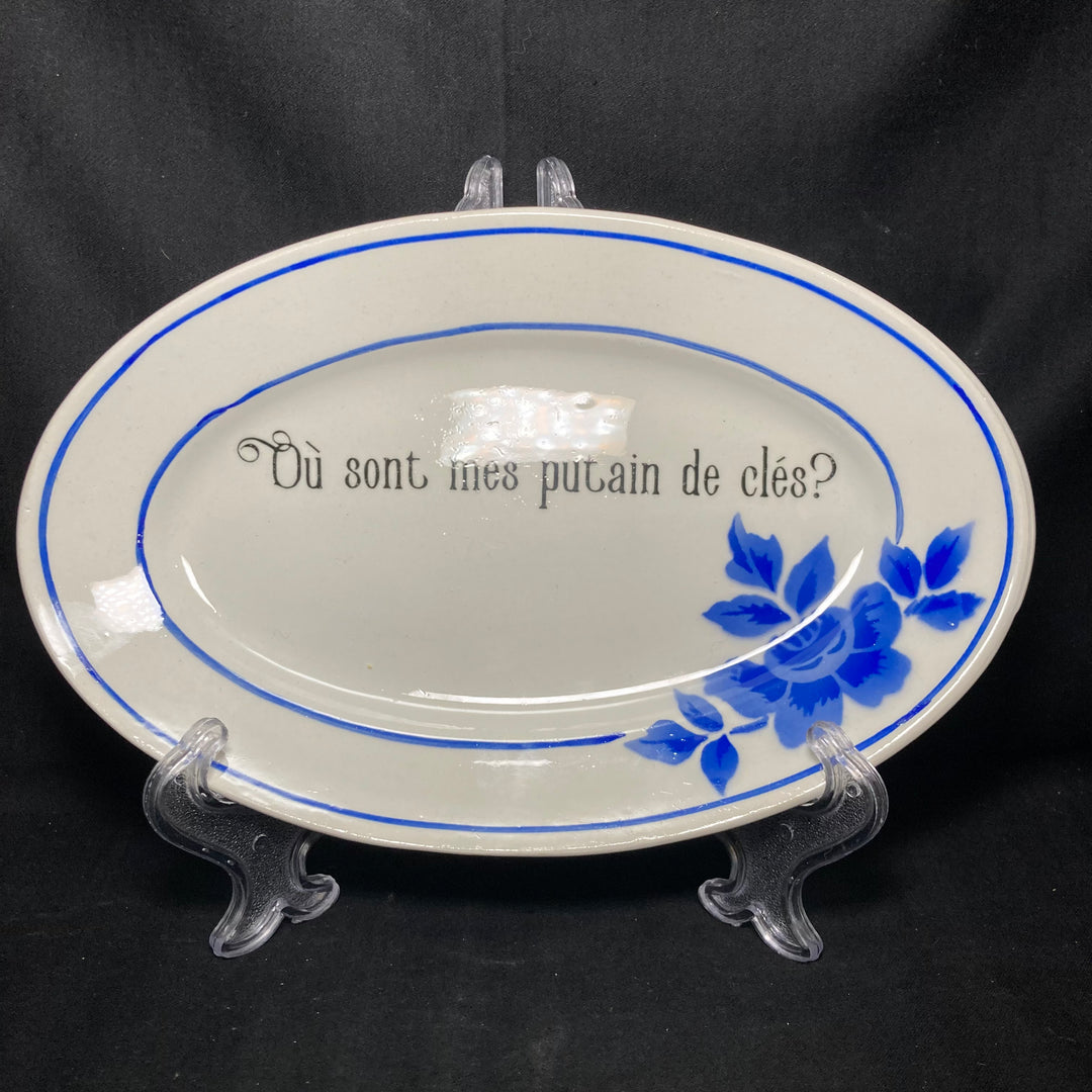 Plateau à clés amusant, Où sont mes putains de clés ? Cadeau unique pour une pendaison de crémaillère