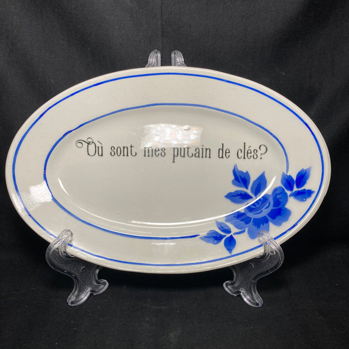Plateau à clés amusant, Où sont mes putains de clés ? Cadeau unique pour une pendaison de crémaillère