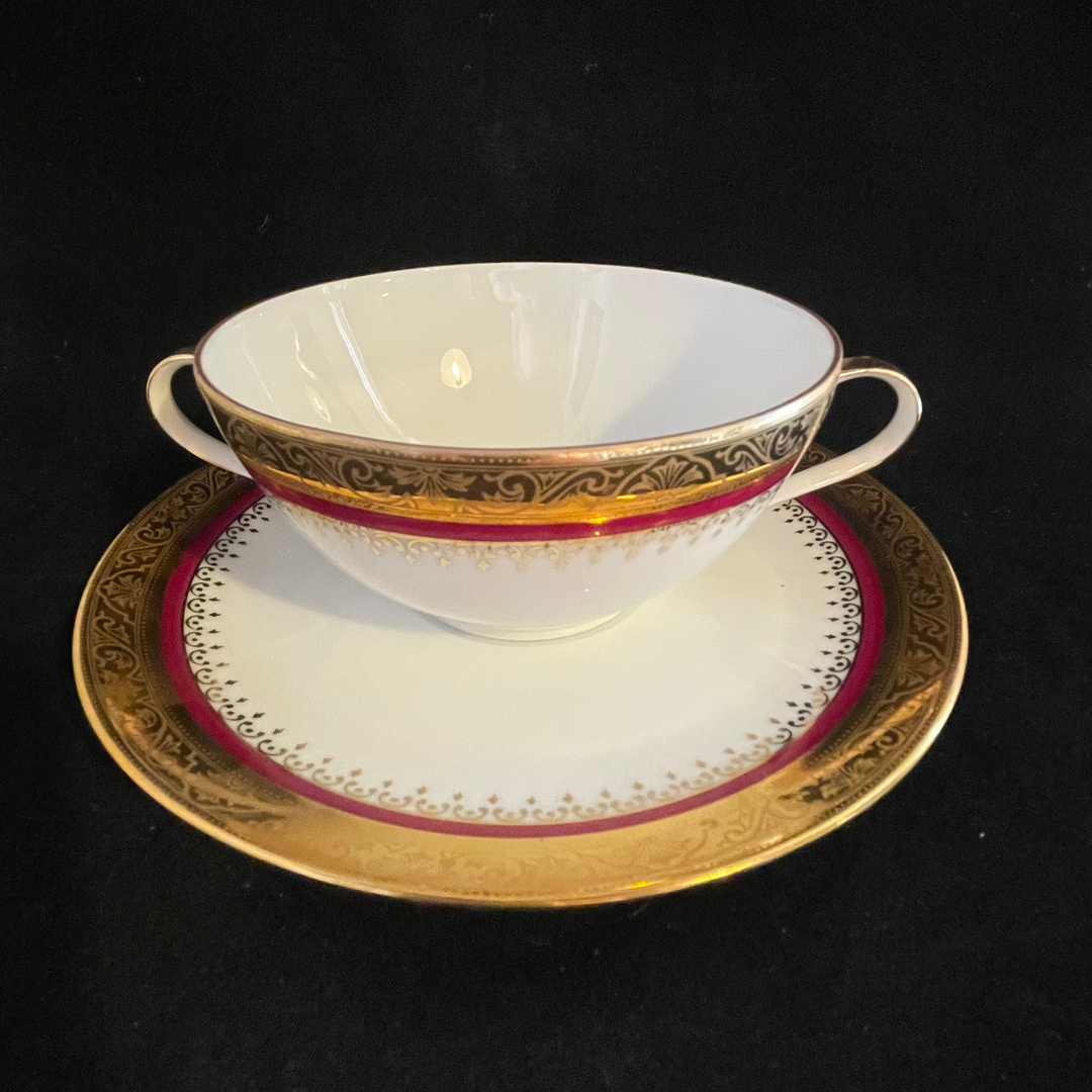 Grande tasse, Tasse amusante singe crétin, porcelaine vintage recyclée unique grossière