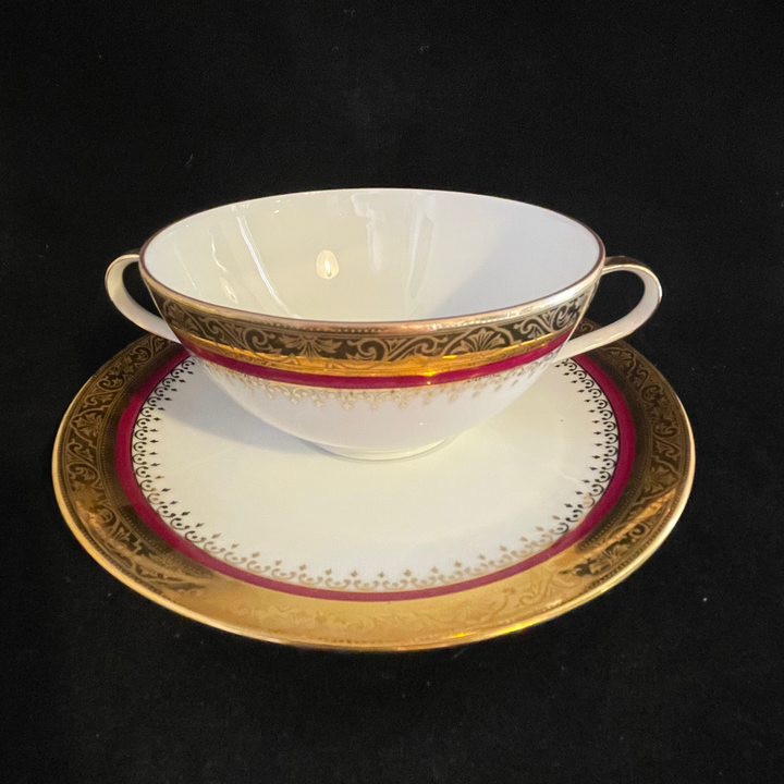 Grande tasse, Tasse amusante singe crétin, porcelaine vintage recyclée unique grossière