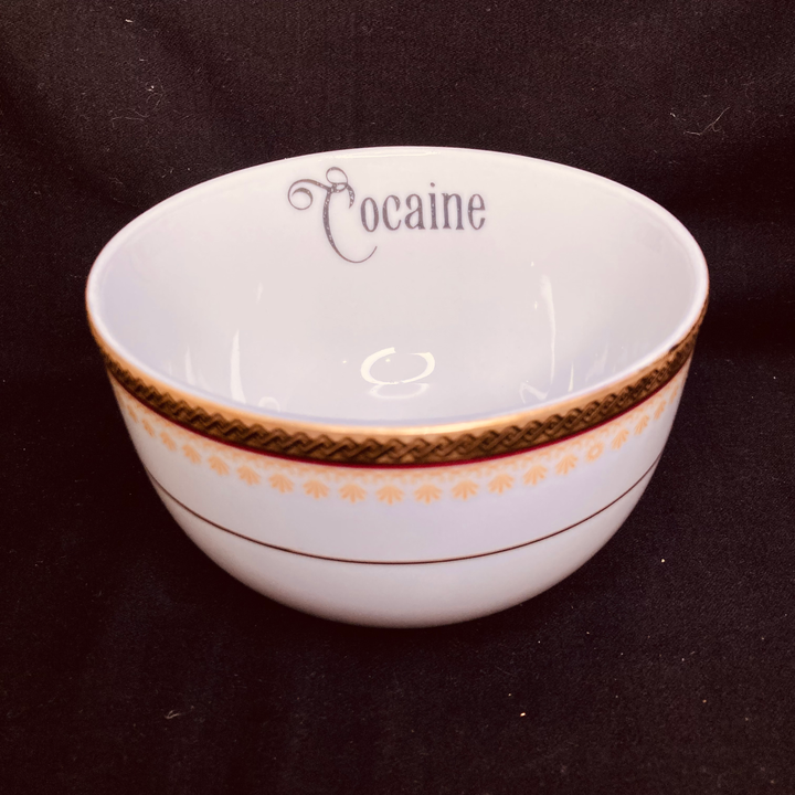 Cocaine bowl, Funny, hilarious, joke, unique wedding housewarming gift