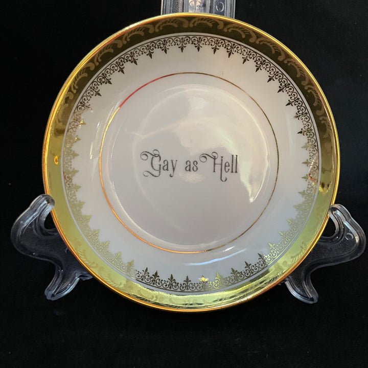 Gay as Hell tray, Funny, hilarious, joke, unique wedding housewarming gift