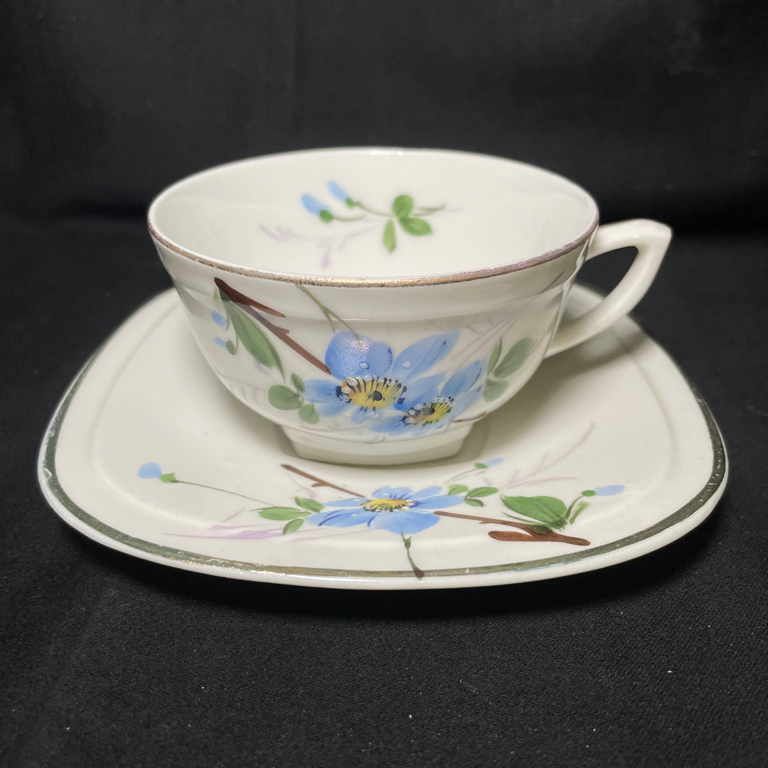 Radasse, tasse jurons,Upcycled Unique Vintage Espresso Durrant Dove
