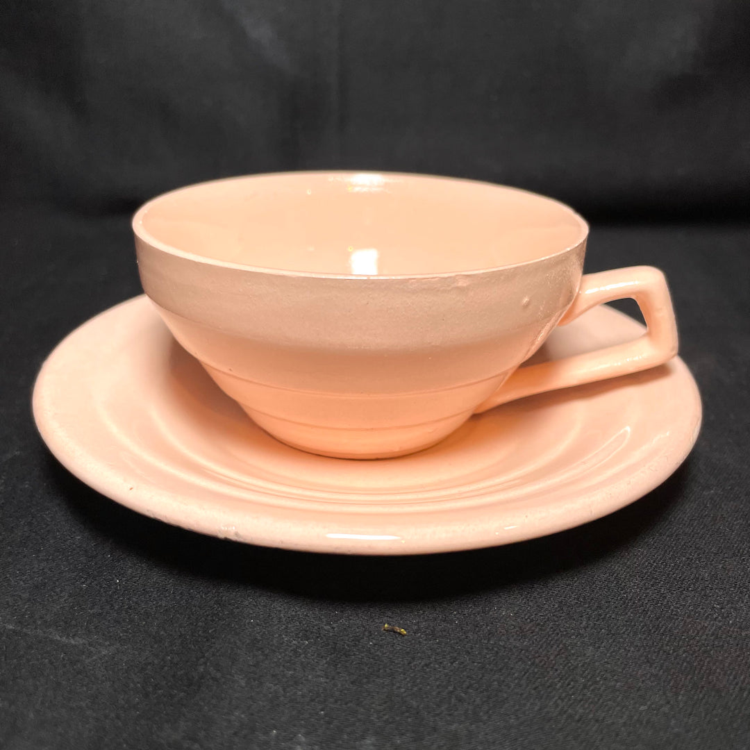 Vulgar teacup, Salut Salope,Vintage Upcycled Porcelain,Insult funny gift