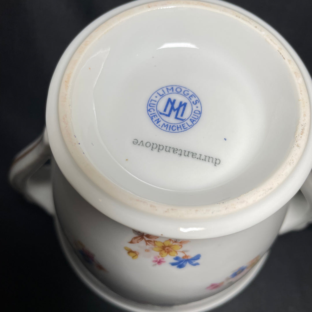 Funny French Vase, These too shall die, Vintage porcelain unqiue gift