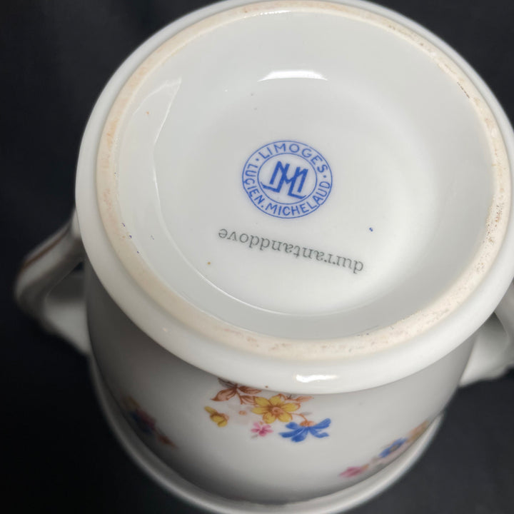Funny French Vase, These too shall die, Vintage porcelain unqiue gift