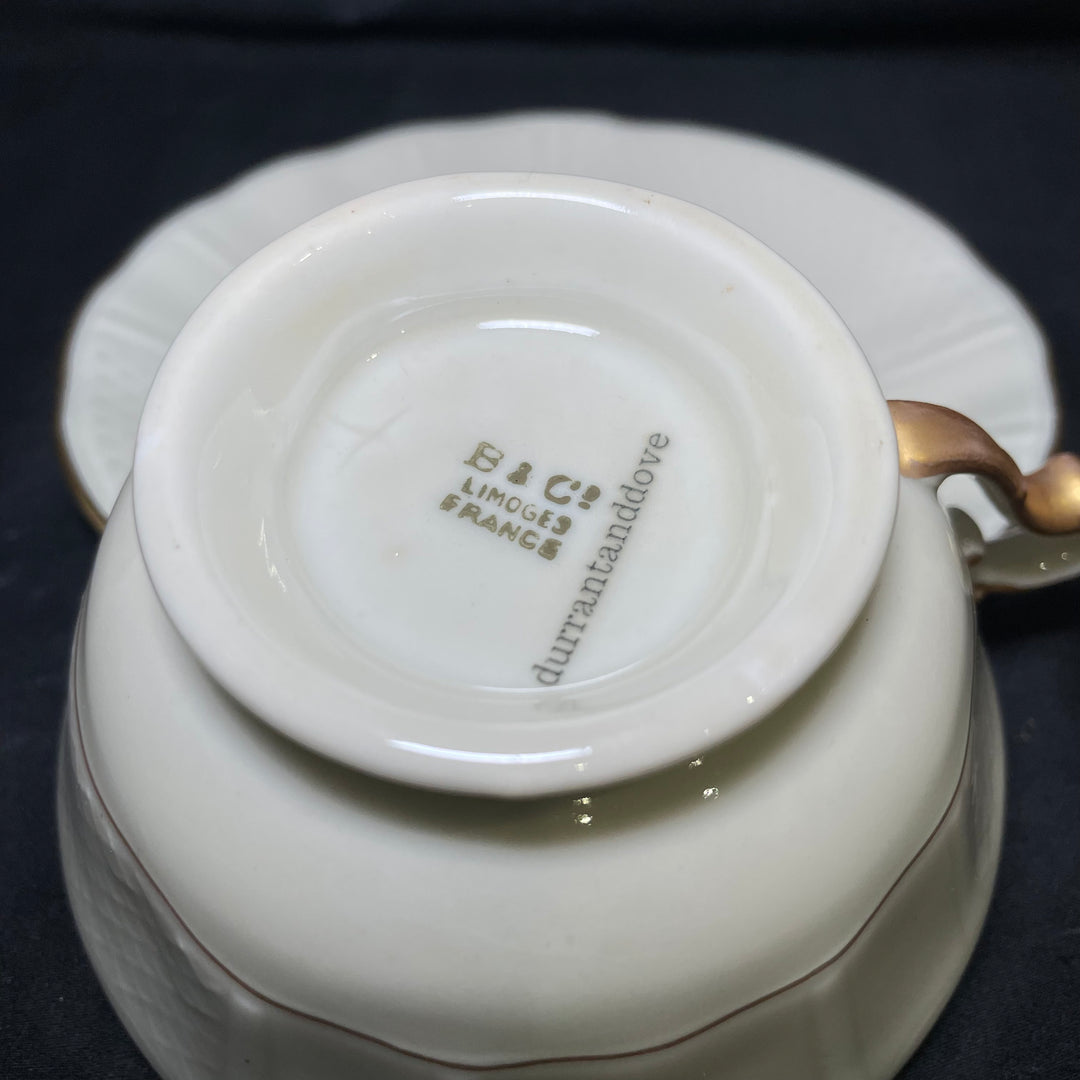 Poison coffee set, Funny Unique Upcycled vintage French porcelaine gift