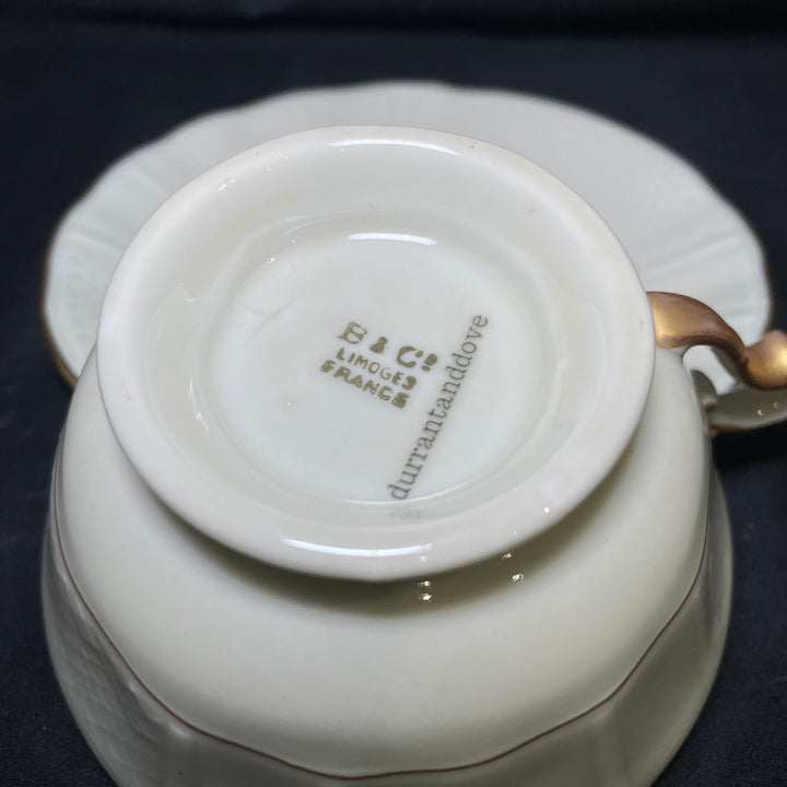 Poison coffee set, Funny Unique Upcycled vintage French porcelaine gift