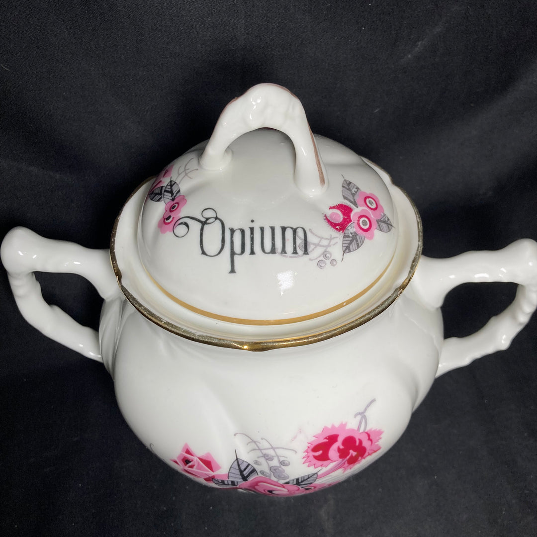 Sucrier, Opium, Cachette Vintage Amusante et Recyclée Unique, Cadeau d&