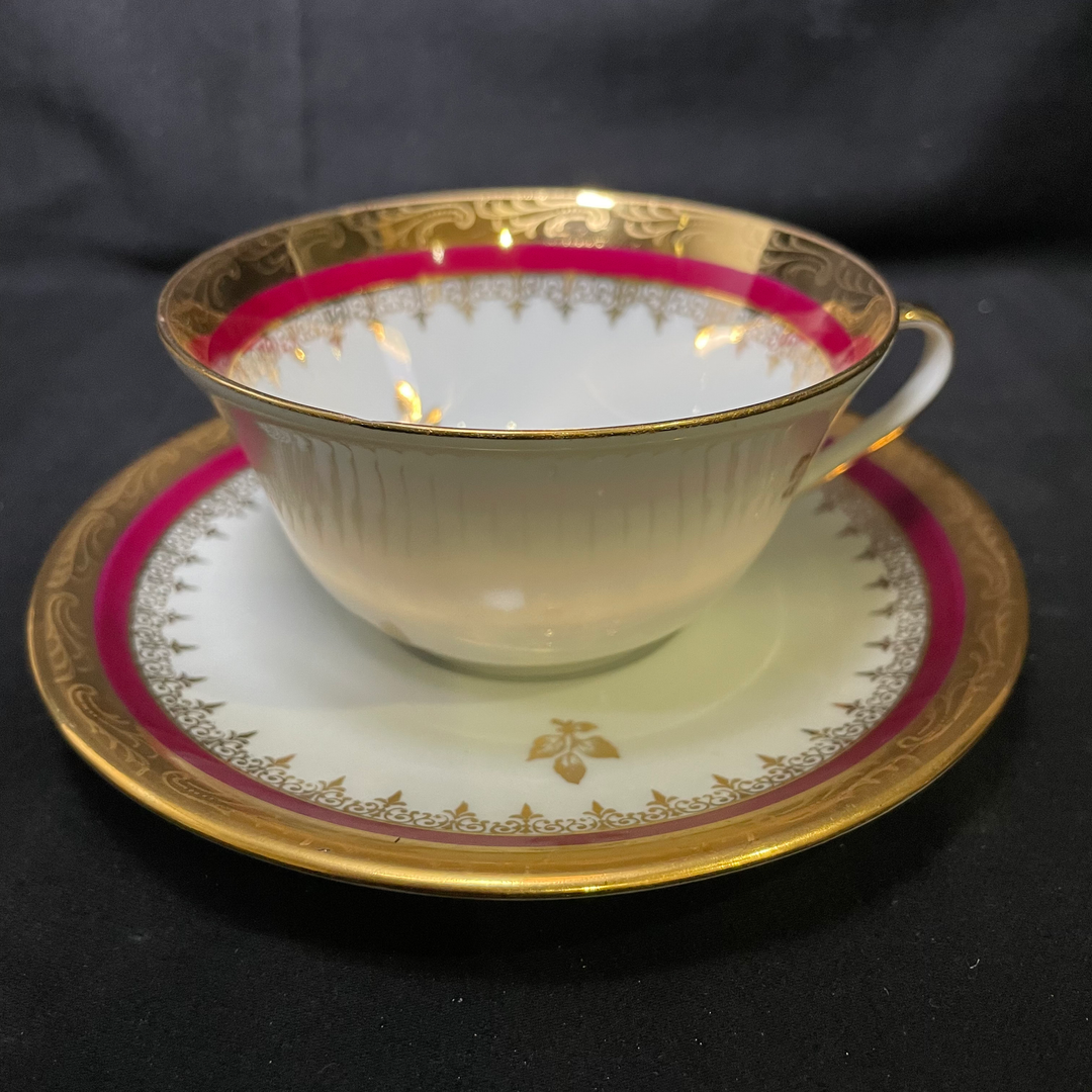 Vulgar tea / coffee cup,Casse toi ,Vintage Rude Unique Gift,Upcycled,Birthday
