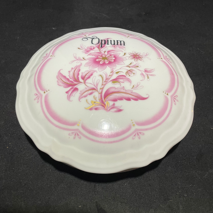Boîte de rangement, opium, pot d&