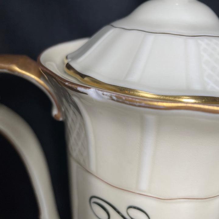 Funny Tea Pot, Cunt, Vintage French Tea Party,Upcycled Gift,lgbtq,bridal, gift