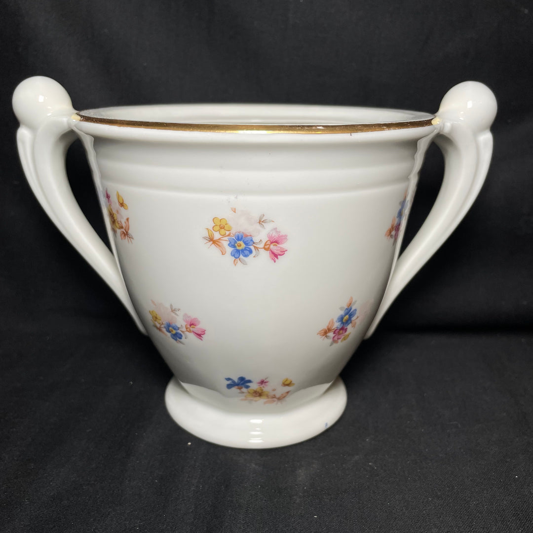 Funny French Vase, These too shall die, Vintage porcelain unqiue gift