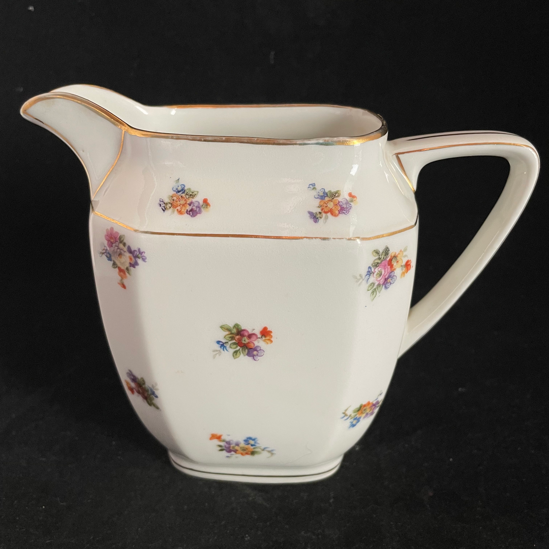 Pretty, Witty and Gay, funny vintage upcycled porcelain jug gift Durrant
