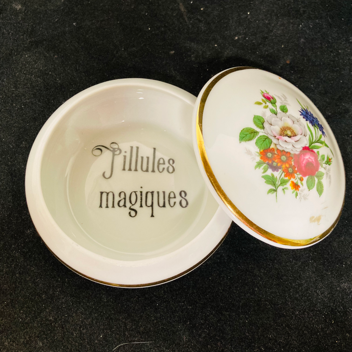 Stash Box, Pillules Magiques,Unique Funny Upcycled Vintage Drug Stash gi