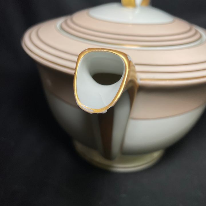 Service à thé / café "Va te faire foutre", Cadeau drôle et unique en porcelaine française vintage recyclée