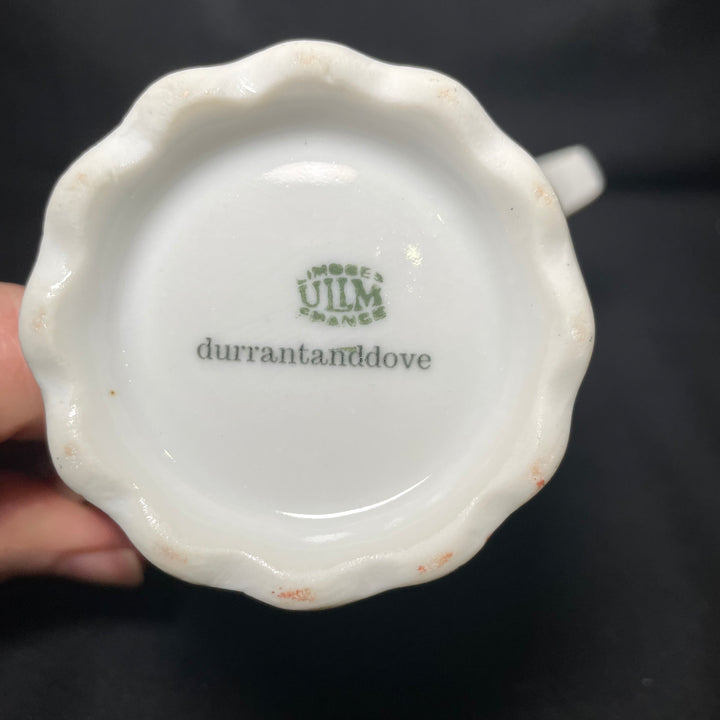 Serving Cunt, funny vintage upcycled porcelain jug Durrant Dove