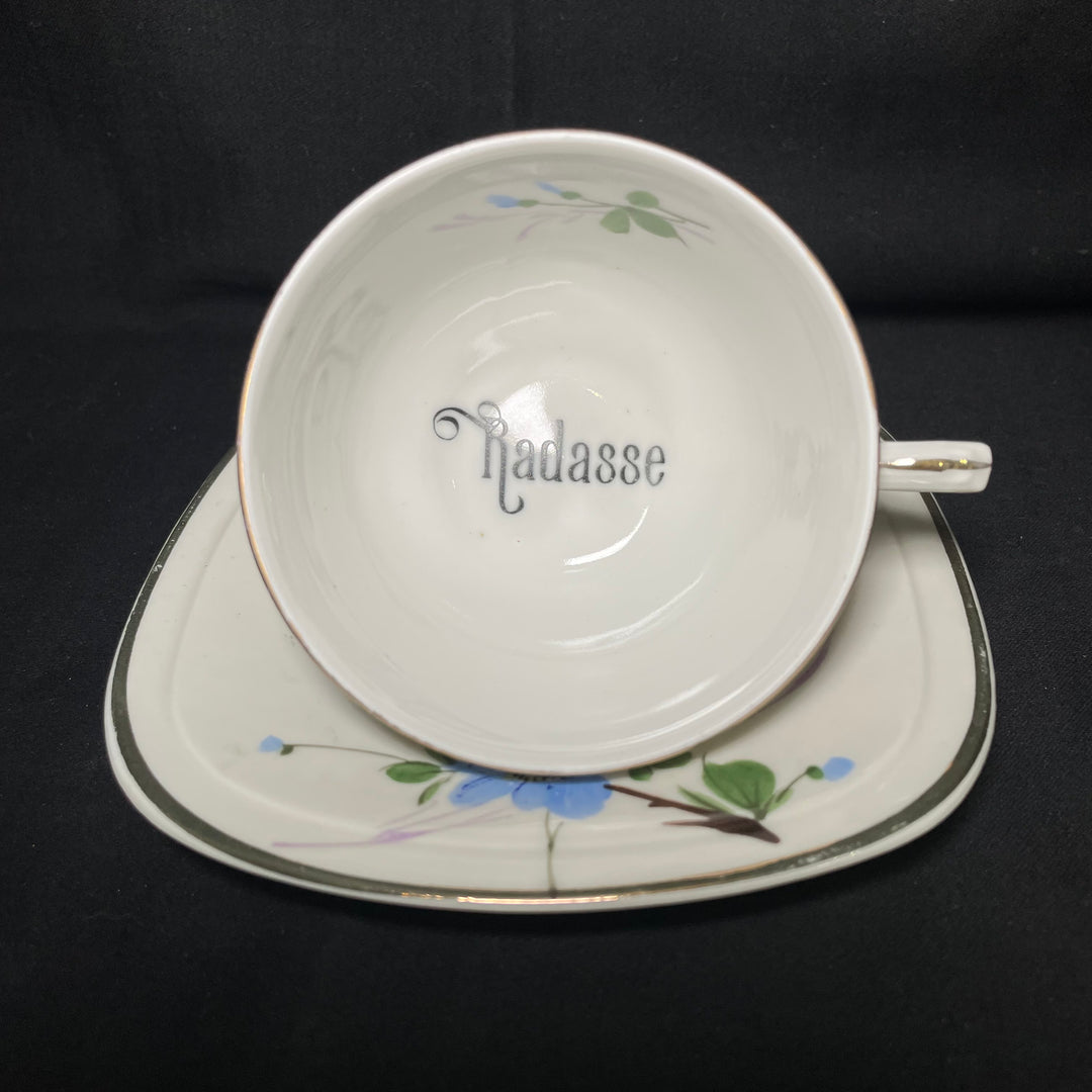 Radasse, tasse jurons,Upcycled Unique Vintage Espresso Durrant Dove