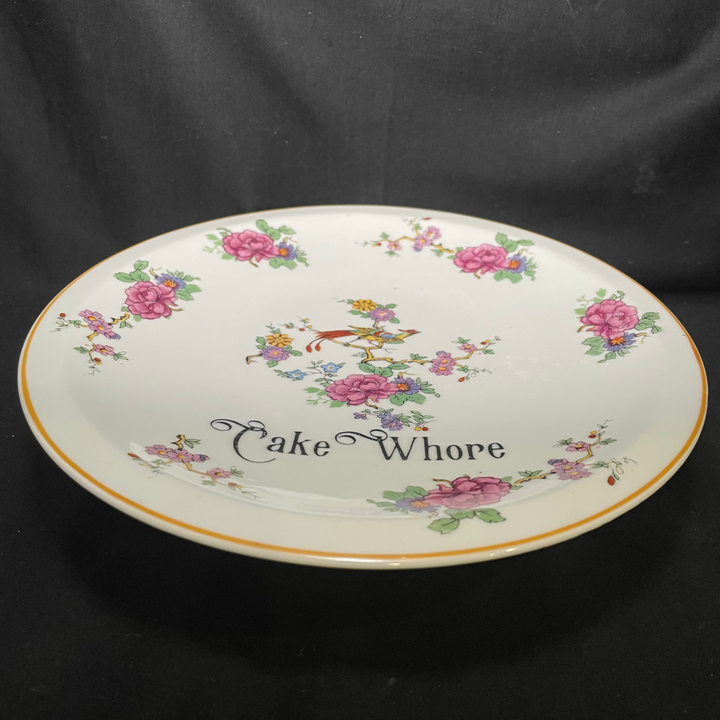 Cake Whore, Wall Art,Kitsch,lgbtq, vintage french porcelain unique gift