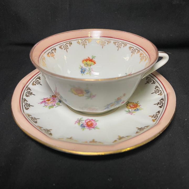 Pute de luxe tea cup vulgar funny upcycled vintage unique French gift