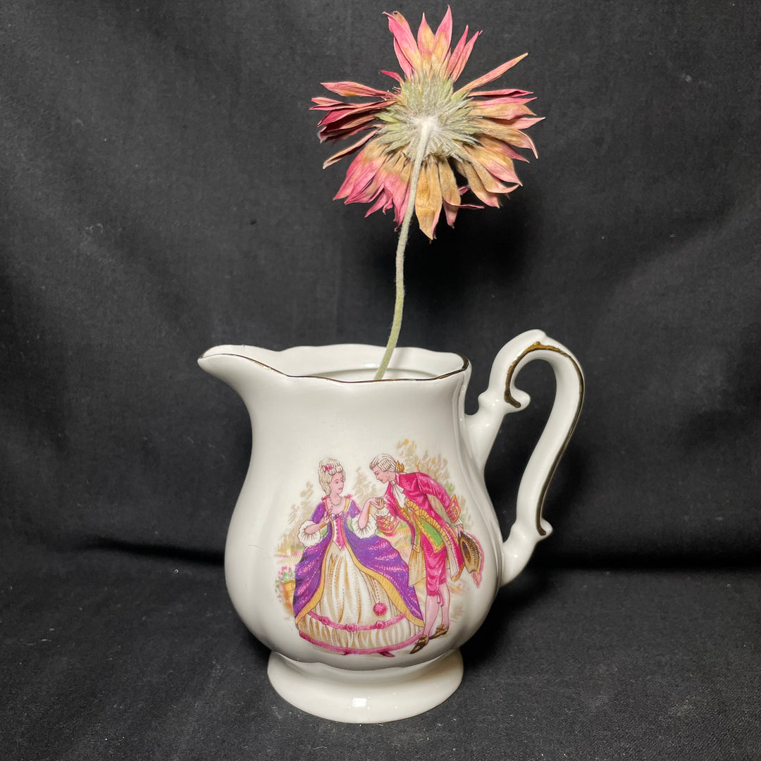 Funny French Bud Vase, Rien Dedans, Rude Tableware,Vintage porcelain gift