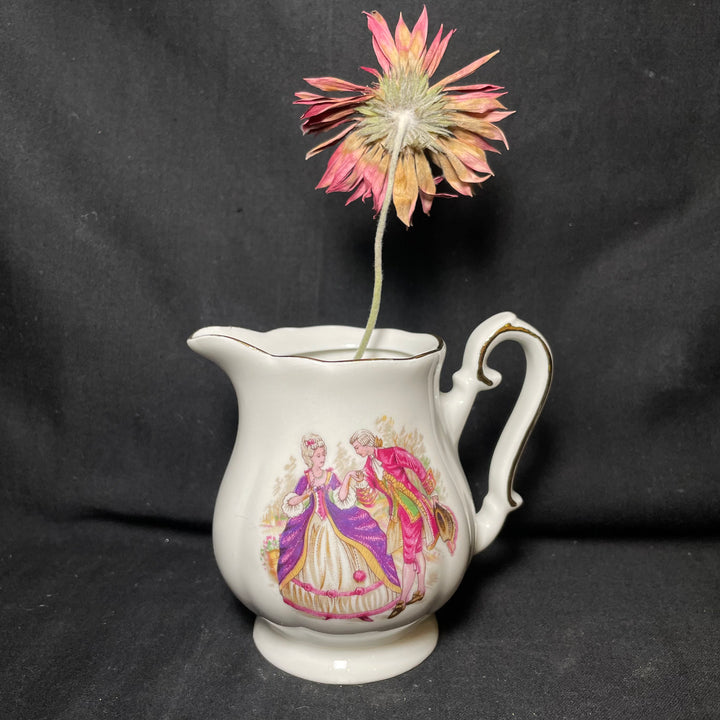 Funny French Bud Vase, Rien Dedans, Rude Tableware,Vintage porcelain gift