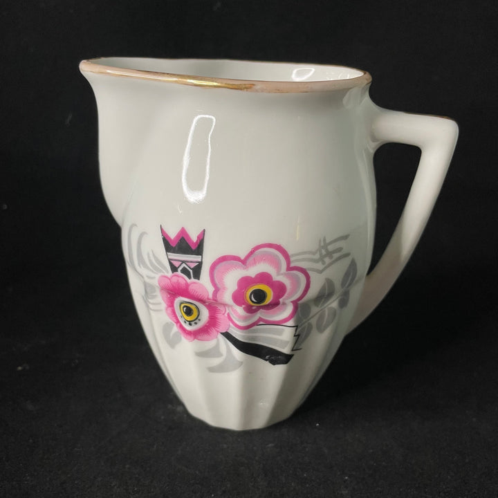 Tears of my enemies, funny vintage upcycled porcelain jug Durrant Dove