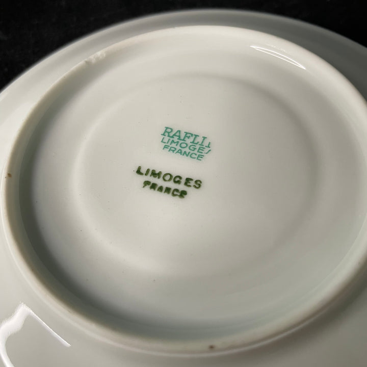 Vulgar tea / coffee cup, Je te kiffe, vintage French porcelain gift, Durrant &amp; Dove